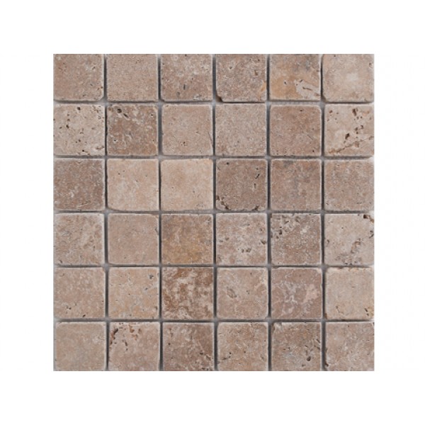 Mozaika Travertino GEA be užpildo 4,8x4,8x1cm, m2